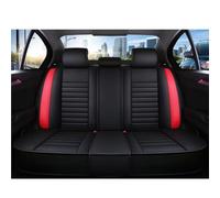 MOFIUHE Compatible With Vw For Passat B5 B6 B7 Full Coverage Universal Style Pu Car For Seat Covers Car Upgrade Accessories Seat Protector(Red,3 pcs)