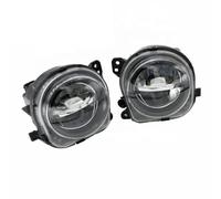 MOFIUHE Fog Light Assembly Compatible With F10 LCI 5 Series 2014 2015 2016 Left Right Fog Lamp Front Bumper Light Driving Daytime Running Light Light