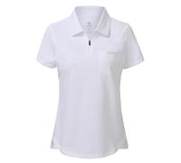 MoFiz Womens Short Sleeve Polo Shirts Premium Cotton Golf Work Top 1/4 Zip | Breathable, Skin-friendly, Lady-fit, Golf Shirts, Tennis, Horse Riding, Office, Sports, Work or Daily Casual Wear.