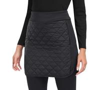 MoFiz Women's Winter Quilted Skirts Warm Insulated Puffer Skirt with Full Zipper Snow Skorts for Casual Golf Hiking Outdoor Dark Grey N11 Size US XL