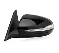MOFOAP W205 Side Mirror for 2015-2021 Mercedes Benz C Class C180 C260 C300,Mercedes Driver Side Door Mirror with Electrical Folding/Blind Spot/Heated/LED Turning Signal Light/Memory/Puddle Lights