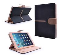 MOFRED® Executive Buckle Suede Leather Case for Apple iPad 2017,2018 & 2019 Versions (iPad Models A1822, A1823, A1893, A1954)