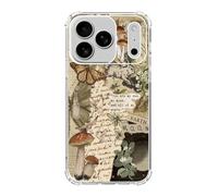 Mofreore Nature Aesthetic Cottagecore Phone Case Compatible with iPhone 17 Pro Max, Scrapbook Artwork Phone Cover for iPhone 17 Pro Max