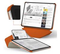 MOFT Dynamic Folio Case Stand for iPad mini 7th A17 Pro 2024 & iPad mini 6th A15 2021, Protective Tablet Cover, Silm Magnetic Stand with 20+ Viewing Angles, Beach White x Terracotta