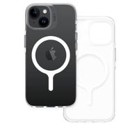 MOFT for iPhone 15 Case with MagSafe, Magnetic Phone Case Compatible with MagSafe Wireless Acessories, Anti-yellowing, 1.5m Drop Protection, Scratch-Resistant (Transparent)