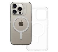 MOFT for iPhone 15 Pro Case with MagSafe, Magnetic Phone Case Compatible with MagSafe Wireless Acessories, Anti-yellowing, 1.5m Drop Protection, Scratch-Resistant (Transparent)