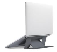 MOFT Invisible Laptop Stand, Stick-On Portable Laptop Riser for Mobile Work | Fit 11"-16" Laptops | Macbook&PC Stand | Dual-Angle | Ergonomic | Ultra-Thin & Foldable | MOVAS Leather | Mobile Work&Travel