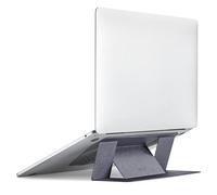 MOFT Invisible Laptop Stand, Stick-On Portable Laptop Riser for Mobile Work | Fit 11"-16" Laptops | Macbook&PC Stand | Dual-Angle | Ergonomic | Ultra-Thin & Foldable | MOVAS Leather | Mobile Work&Travel