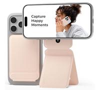 MOFT Invisible Phone Tripod Stand, Slim Foldable Selfie Stick Compatible with MagSafe, Pocket-Sized Cell Phone Tripod for Video Recording, MOVAS Leather Travel Essentials,