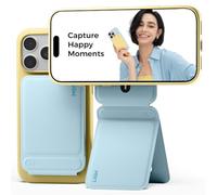 MOFT Invisible Phone Tripod Stand, Slim Foldable Selfie Stick Compatible with MagSafe, Pocket-Sized Cell Phone Tripod for Video Recording, MOVAS Leather Travel Essentials, Soothing Mist