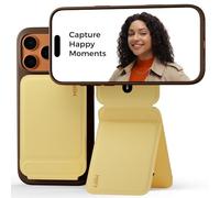 MOFT Invisible Phone Tripod Stand, Slim Foldable Selfie Stick Compatible with MagSafe, Pocket-Sized Cell Phone Tripod for Video Recording, MOVAS Leather Travel Essentials,