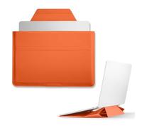 MOFT Laptop Carry Sleeve, 2-in-1 Laptop Bag & Stand for 13" Air/Pro & Dell/HP/Lenovo/Asus, Stylish Slim Computer Sleeve Bag with Expandable Storage for Computer Accessories, Sunrise