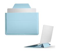 MOFT Laptop Carry Sleeve, 2-in-1 Laptop Bag & Stand for 16"MacBook Air/Pro & Dell/HP/Lenovo/Asus, Stylish Slim Computer Sleeve Bag with Expandable Storage for Computer Accessories, Soothing Mist