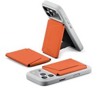 MOFT Magsafe Wallet, 8-Card Holder, Magnetic Phone Stand with Pull to Access Design, RFID Blocking, Angle Adjustment & MOVAS Minimalist Snap Field Wallet for Men Travel Essentials,Sunrise