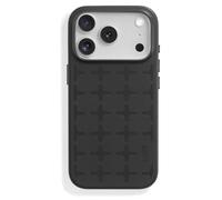 MOFT X TOMBOGO Snap Case MOVAS for iPhone 17 Pro, Compatible with MagSafe, Vegan Leather with Smooth Feeling, Enduring Color Minimalist 6.9 inch Protective Case, Jet Black