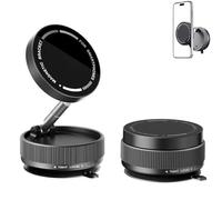 MoftPivot Pro Gripmaster 360 Magnetic Holder, Foldable Vacuum Suction Magnetic Phone Mount, Moft Pivot Pro Car Dashboard Phone Holder, Universal for All Phones (Black)