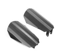 Mofun Coffin Cut Handguards Hand Guards Compatible with Harley Touring 2007-2025 Fit Softail 2018-2025 with Switch Housings and Cable Clutch 1 Pair, Gloss Black