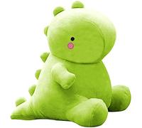 mofusand Cute Dinosaur Plush Toys, Fat Dinosaur Stuffed Animals Toys Dolls, Soft Animal Dino Plushie Christmas Birthday Gifts for Kids Girls Boys (Grass Green)