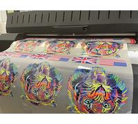 Mog Print Customised Iron on Transfer - 3 Inch Pocket Size - Any Design Heat Printing Transfer, Ready to Apply DTF Iron On for Clothing, Custom Heat Transfers for T-Shirts, Personalised Gang Sheets