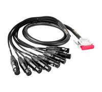 Mogami 2932 Multicore Cable with DB25 and 8 Neutrik Female XLR 1.5m