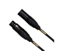 Mogami Gold STUDIO-02 XLR Microphone Cable, Female to Male, 3-Pin, Gold Contacts, Straight Connectors, 2 Foot
