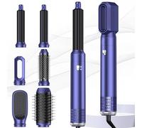 MogaWave 6 in 1 Air Styler with Magic Styler Airbrush 6 in 1 Multi Styler, Blow Dry Hair Brush, Hair Wrap Curler, Air Brush Hair Stylers for Drying and Styling Volumizing Curling Sleeking