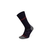Moggans Full Cushion Merino Wool Crew Socks, 76% Mulesing-Free Merino Wool (UK, Alpha, L, Regular, Regular, Navy Blue)