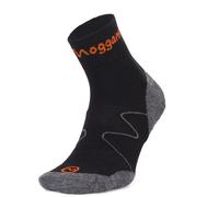 Moggans Lightweight Merino Ankle Socks - Black / S