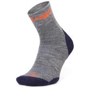 Moggans Lightweight Mulesing-Free Merino Wool Ankle Socks (UK, Alpha, M, Regular, Regular, Grey)