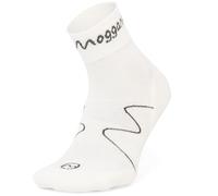 Moggans Lightweight Mulesing-Free Merino Wool Ankle Socks (UK, Alpha, S, Regular, Regular, White)