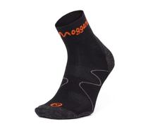 Moggans MO-X772 Ultralight Merino Ankle Socks Colour: Black, Size: L