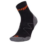 Moggans MO-X871 Lightweight Merino Ankle Socks Colour: Black, Size: S