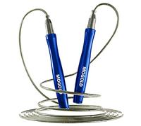 MOGOLD Adjustable Boxing Skipping Rope - Speed Jump Rope for Boxing, MMA, Muay Thai, Crossfit, Fitness, Tangle-Free, Best Cardio & Endurance Training - Get & Stay Fit, Lose Weight