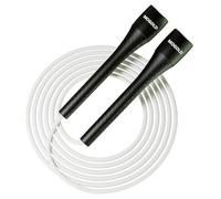 MOGOLD Unbreakable 5mm pvc Jump Rope - Pro-Grade PP Handles with Diamond Texture, 40X Strength PVC Cord, Adjustable 3m Length for HIIT, Home Gym, or Boxing Training (Portable & Tangle-Free) (Black