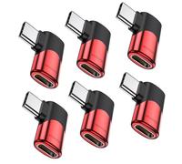 MOGOOD 90 Degree Right Angle USB C Connector USB C Male to Female Adapter,Up and Down USB Type C Adapter Extender usb c right angle for Steam Deck accessories Notebook,PC,Tablet,Galaxy S22