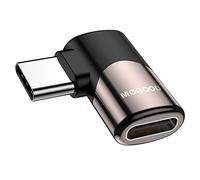 MOGOOD 90 Degree Right Angle USB C Male to Female Adapter - Up and Down USB Type C Adapter Extender for Steam Deck, Notebook, PC, Tablet, Galaxy S22