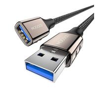 MOGOOD USB 3.0 Extension Cable 0.5M, USB A Male to A Female Extender, Supports 5Gbps High Speed Data Transfer, Various lengths USB Extender Cord Compatible with lights, PC, Macbook, Camera ang more