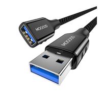 MOGOOD USB 3.0 Extension Cable - A Male to Female 2M for Flash Drive, Keyboard, WiFi Adapter, PS4, VR Headsets, Headset, Controller