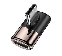 MOGOOD USB C 90 Degree Angled Adapter, USB C Male to Female Right Angle Connector for Steam Deck, MacBook Pro, iPad Pro, Tablet, Phones, Nintendo Switch