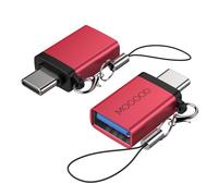 MOGOOD USB C to USB Adapter Thunderbolt 3.0 OTG Adapter Type C Plug to USB 3.0 Female Adapter Type C Thunderbolt 4 OTG Converter for Apple MacBook Pro,Samsung Galaxy S22 S23