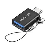 MOGOOD USB C to USB Adapter Thunderbolt 3.0 OTG Adapter Type C Plug to USB 3.0 Female Adapter Type C Thunderbolt 4 OTG Converter for Apple MacBook Pro,Samsung Galaxy S22 S23