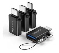 MOGOOD USB C to USB Adapter Thunderbolt 3.0 OTG Adapter Type C Plug to USB 3.0 Female Adapter Type C Thunderbolt 4 OTG Converter for Apple MacBook Pro,Samsung Galaxy S22 S23