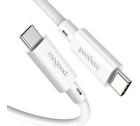 MOGOOD USB C to USB C Cable 10Gbps,4.9FT 60W PD Fast Charging Cable, 4K@60Hz Video Output USB C 3.1 Gen 2 Cord for MacBook Pro, iPad Pro, Galaxy S24, Dell Monitor, Charger