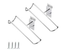 MogPnaMau 2 Pcs Roller Skate Display Stand, Ice Skate Rack, Wall Mounted Skate Rack, Roller Skate Holder for Ice Skates, Roller Skates Display Holder (Slotted plate)