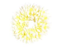 Mogra White Gajra Hair Accessories Rubber Band for Women Bun Artificial Flower Juda Women, South Indian Bridal & Dance Accessory Scrunchies Jasmine Ties Small Bands For Women's hair 6 Pcs