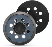MOGRQAP 2 PCS 5 Inch Sander Pad Replacement for Dewalt, 8 Hole Random Orbital Sander Hook and Loop Backing Pad 4 Screw Holes Compatible with Dewalt Dwe6421 DWE6423 6423K DCW210B