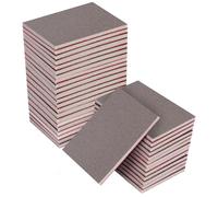MOGRQAP 32 PCS 1200 Grits Sanding Sponge Set, 70x100mm Wet Dry Reusable Block Soft Foam Sandpaper Flexible Foam Filled Sanding Pad for Plastic Drywall Metal Wood Furniture Polishing, DIY Sanding Tools