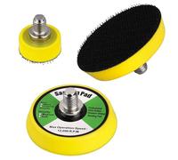 MOGRQAP Sanding Disc Backing Plate with M5, M6 Thread, Sanding Pad for Wood, Metal, Carving, Shaping, Grinding, Polishing (25 mm, 50 mm x 2)