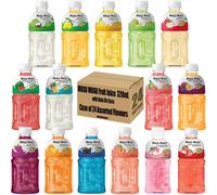MOGU MOGU Assorted Fruit Juice with Nata De Coco 320mL (24 Bottles)