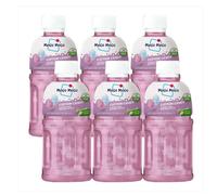 Mogu Mogu Cotton Candy Flavoured Drink with Coconut Jelly 320ml x 6 pcs